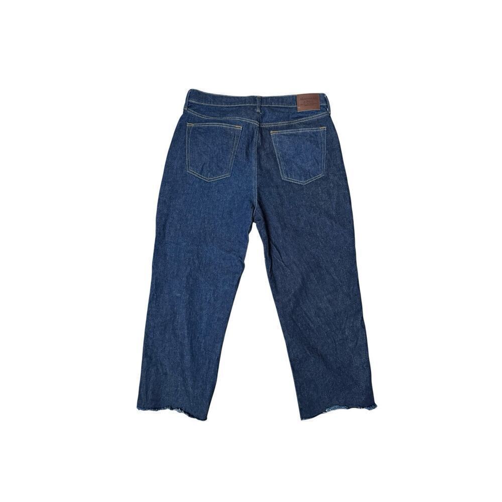 ABERCROMBIE AND FITCH Vintage Stretch Baggy Jeans Men’s 34 X 26 Dark Raw Hems - Picture 4 of 10